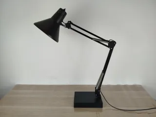 Lampada da Tavolo Targetti Twist T1 Nera Snodabile