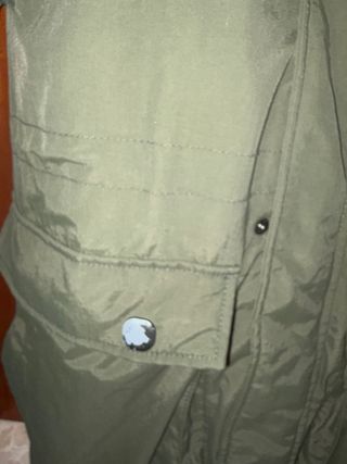 Chaquetón verde Corte Inglés