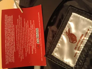 Chaqueta Chicago Bulls Cuero Negra Roja