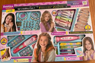 Set Creativo 4 en 1 Estética Metal