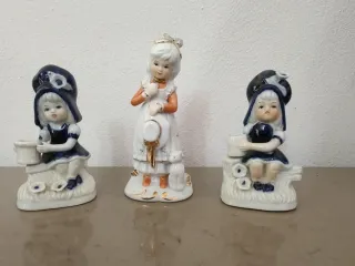 Statuine Capodimonte vintage bambine
