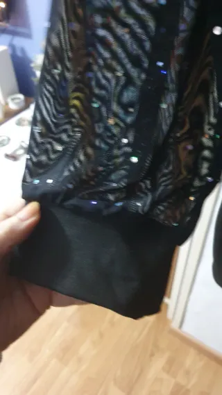 Camiseta negra T-3XL o T-50