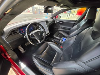 Tesla Model S 2016 90D Rojo garantia