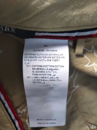 Pantalón Paul Shark Beige