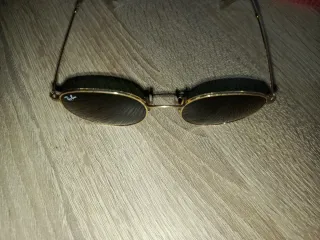 Gafas Ray Ban Redondas Doradas Negras