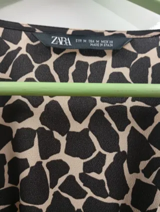 Vestido estampado animal print