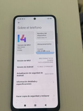 Xiaomi Redmi Note 10 128 GB