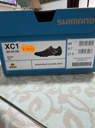 Zapatillas Ciclismo Shimano Negras