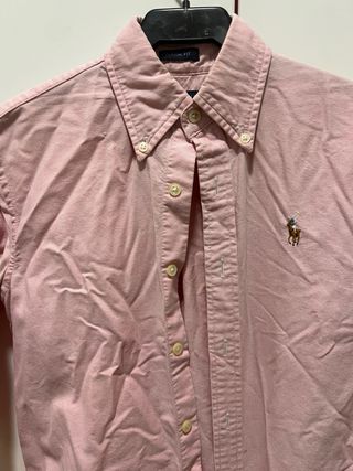 Polo Ralph Lauren Camisa Rosa Talla S