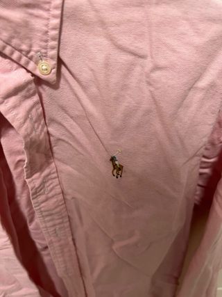 Polo Ralph Lauren Camisa Rosa Talla S