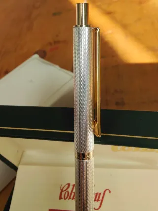 Penna Columbus vintage placcata argento