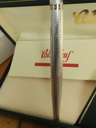 Penna Columbus vintage placcata argento