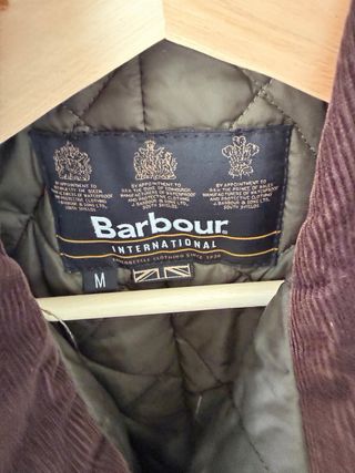 Chaqueta Barbour Internacional Talla M Verde