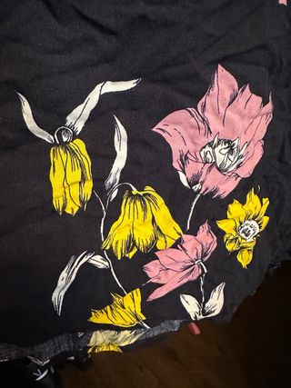 Vestido floral Mango Talla XS