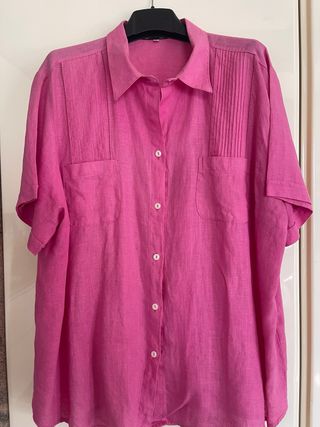 Camicia Puro Lino 100% Tg 55