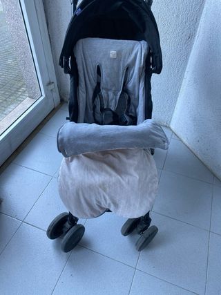 Carro de paseo Chicco negro y gris