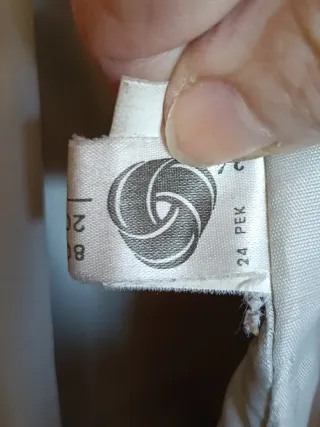 Chaquetón mujer bige claro