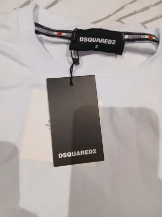 Camiseta DSQUARED2 Blanca Talla S