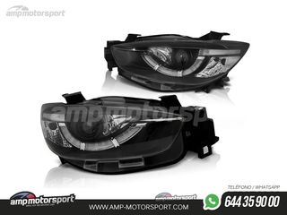 FAROS DELANTEROS LUZ DIURNA LED REAL DRL PARA MAZDA CX5