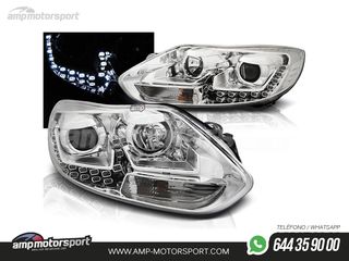 FAROS DELANTEROS LUZ DIURNA LED PARA FORD FOCUS MK3
