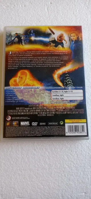 DVD Los 4 Fantásticos (Español)