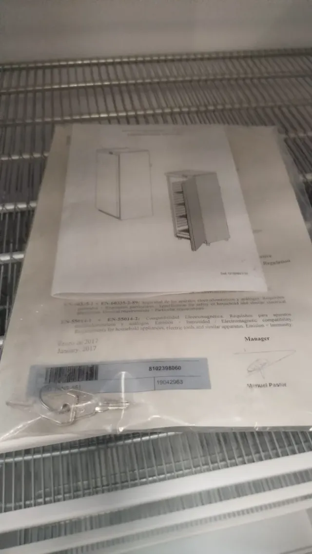 Congelador Vertical Industrial Edenox Gran Capacid