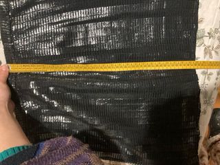 Falda negra efecto piel