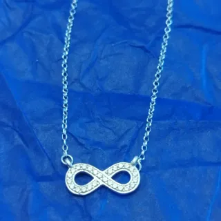 Collar Infinito Plata
