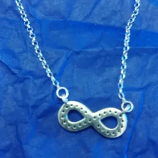 Collar Infinito Plata