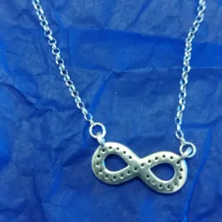 Collar Infinito Plata