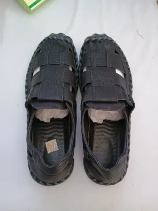 Sandalias Verano Hombre Talla 46 Negras
