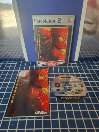 PS2 SPIDERMAN ORIGINAL COMPLETO