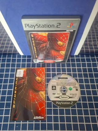 PS2 SPIDERMAN ORIGINAL COMPLETO