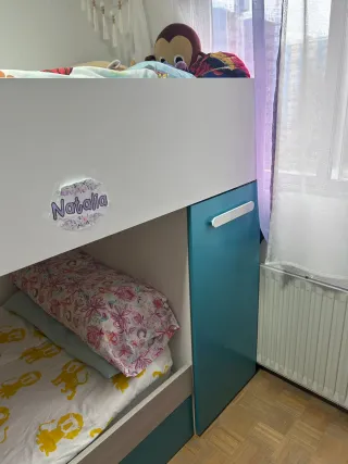 Cama litera infantil