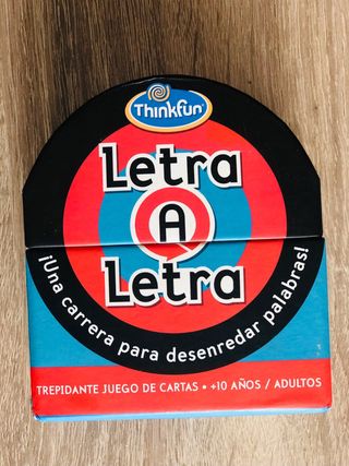 Juego de cartas Letra a Letra Thinkfun