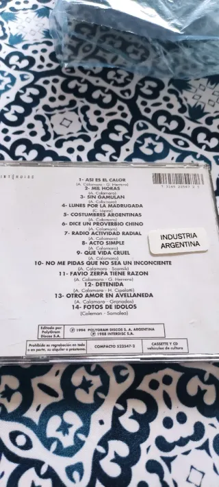 CD Andrés Calamaro El Álbum Edición limitada
