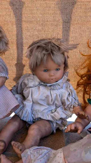 Lote 2 de muñecos antiguos años 80/90