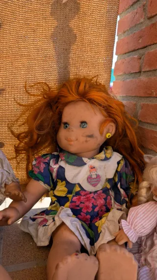 Lote 2 de muñecos antiguos años 80/90