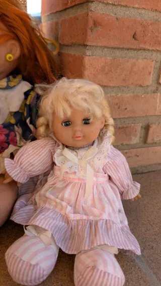 Lote 2 de muñecos antiguos años 80/90