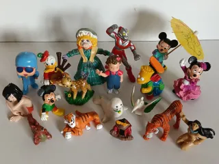 Lote figuras goma PVC