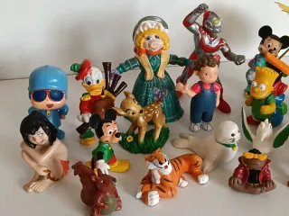 Lote figuras goma PVC