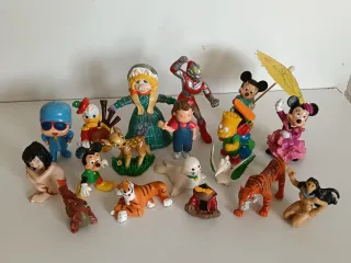 Lote figuras goma PVC