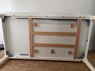 Mesa extensible ROSENTORP blanca