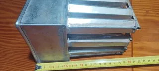 Molde Helado Metal Hexagonal