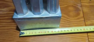 Molde Helado Metal Hexagonal