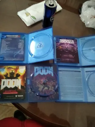 4 Juegos PS4: Uncharted 4, Doom, Chronos, Agents