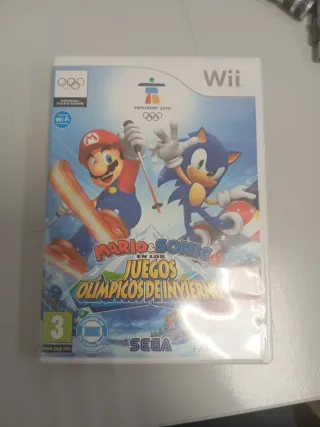 Mario & Sonic Juegos Olímpicos Invierno Wii