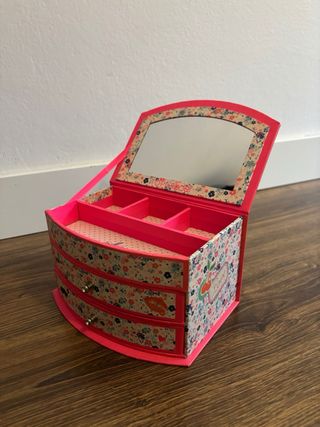 Joyero Top Model con espejo