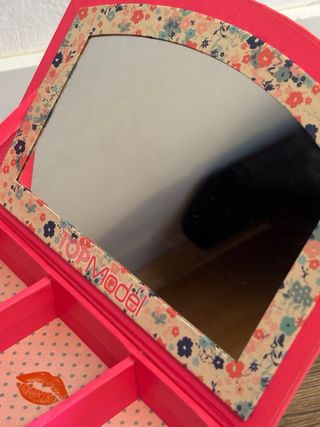 Joyero Top Model con espejo