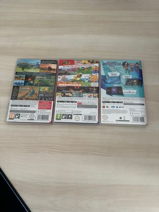 Pack 3 Juegos Nintendo Switch